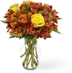 The FTD Golden Autumn Bouquet from Krupp Florist, your local Belleville flower shop